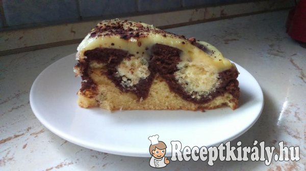 Kókuszkrémes túrógombóc torta