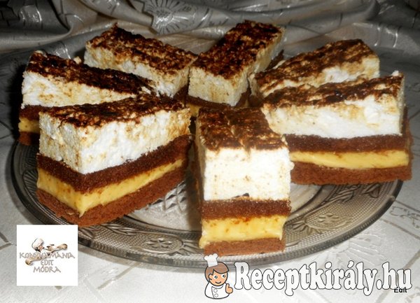 Nescafés krémes sütemény