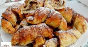 Kakaós-fahéjas leveles kifli