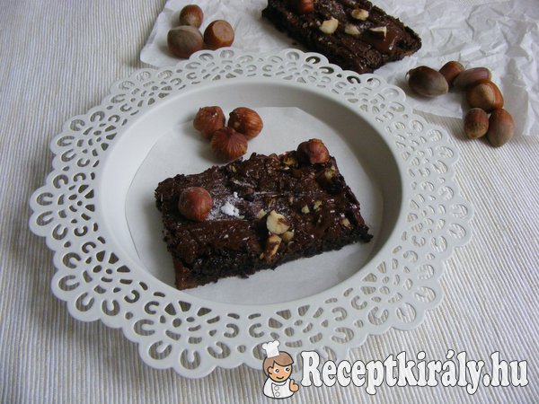 Mogyorós brownie