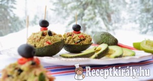 Chilis avokádós tonhalkrém – paleo