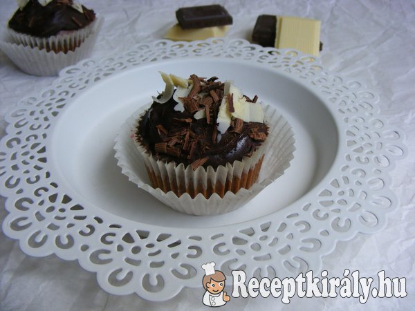 Csokoládés cupcake