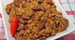 Csülkös-babos egytál