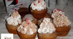 Diós csokis muffin