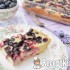 Hamis sajttorta erdei gyümölcsökkel