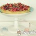 Kókuszkrémes tart eperrel