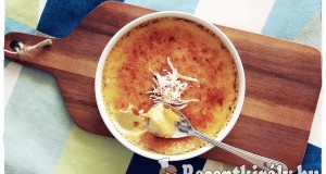 Kókuszos creme brulee