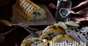 Kókuszos piskóta alagút – paleo