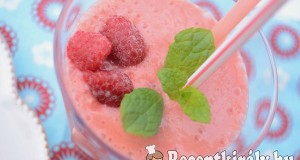 Málnás-narancsos smoothie – paleo