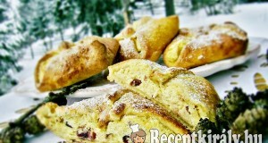 Mascarponés túrókrémes táska vörös áfonyával