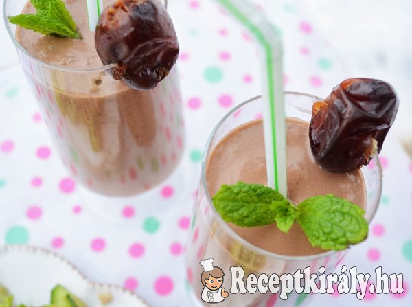 Mentás-csokis milkshake - paleo