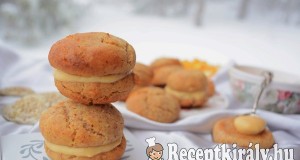 Narancskrémes mandulás keksz – paleo