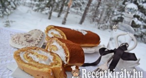 Paleo tiramisu tekercs