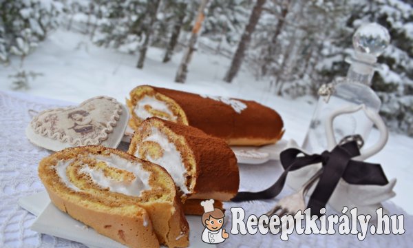 Paleo tiramisu tekercs