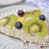 Sütés nélküli citromos sajttorta gyümölcsökkel – paleo