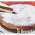 Túrókrémes csokitorta