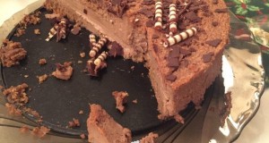 Chilis-csokis sajttorta