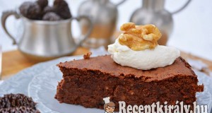 Diós almás csokitorta – paleo