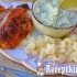 Indiai sült pulykamell uborkás szósszal – paleo