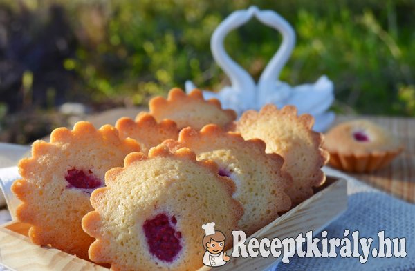 Málnás financier - paleo