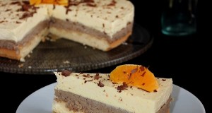Narancsos-gesztenyés torta