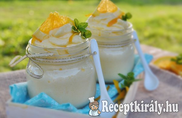 Narancsos mousse - paleo