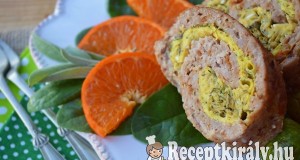 Omlettes fasírt tekercs – paleo