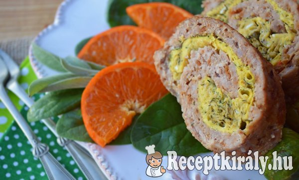 Omlettes fasírt tekercs - paleo