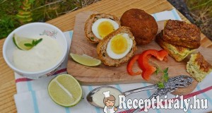Skót tojás és karfiol puffancs – paleo