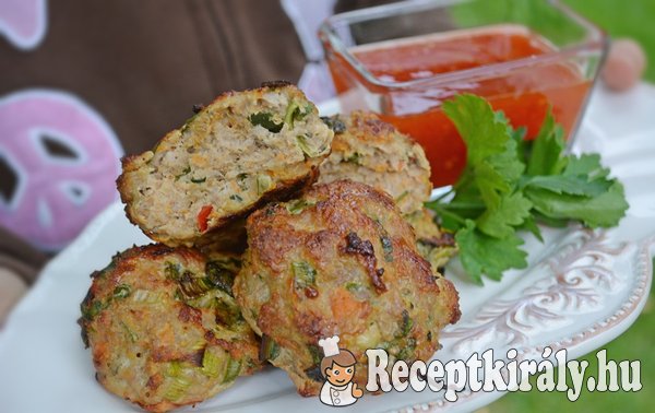 Thai sertésfasírt - paleo