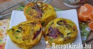 Tojás muffin – paleo