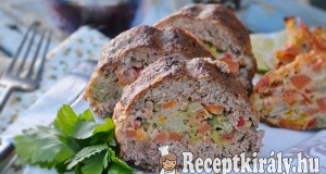 Zöldséges fasírt szelet – paleo