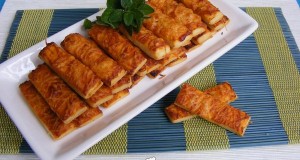 Ropogós pizzás rúd