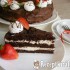 Csokoládétorta tejszínes túrókrémmel