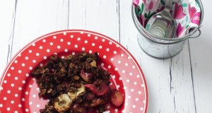Epres banános crumble
