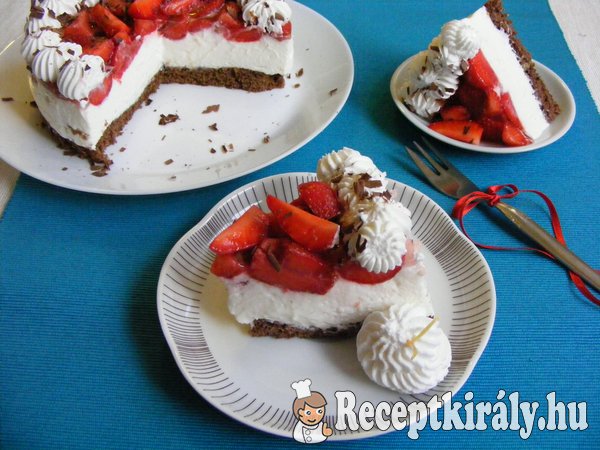 Epres túrókrém torta