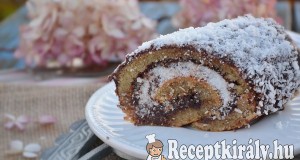 Lamington tekercs – paleo