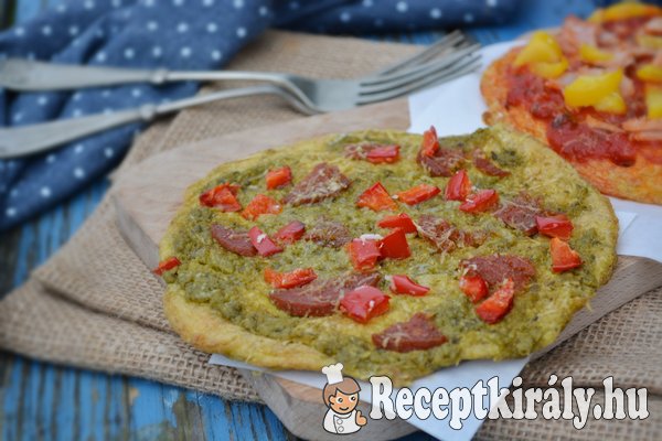 Tojás pizza