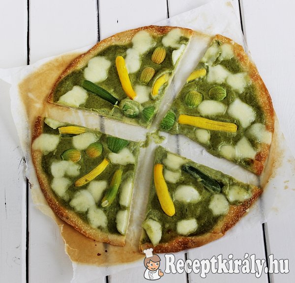 Cukkinis pizza