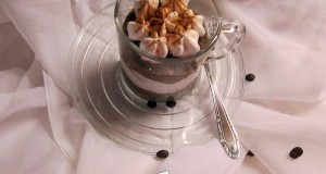 Kávés chia puding