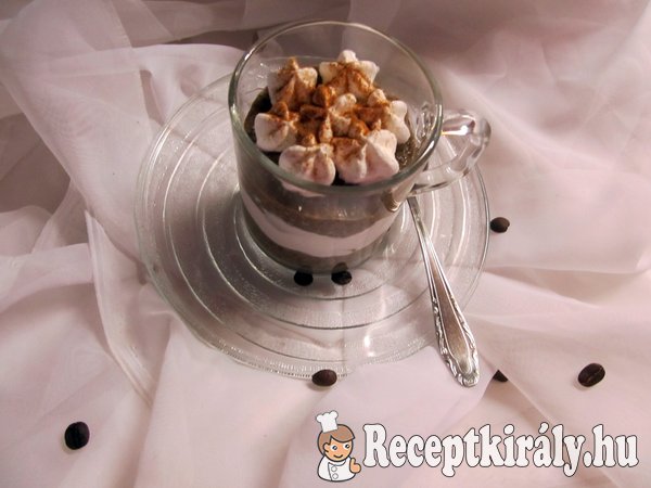 Kávés chia puding
