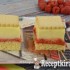 Málnás-kekszes kocka