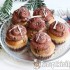 Márványos muffin csokoládékrémmel