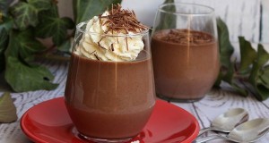 Étcsokoládés panna cotta