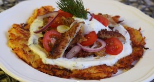 Újragondolt gyros tál