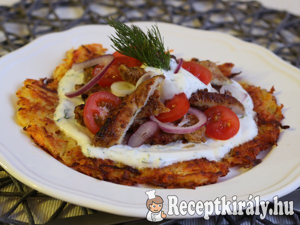 Újragondolt gyros tál
