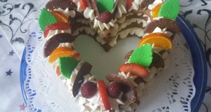 Szívecske torta