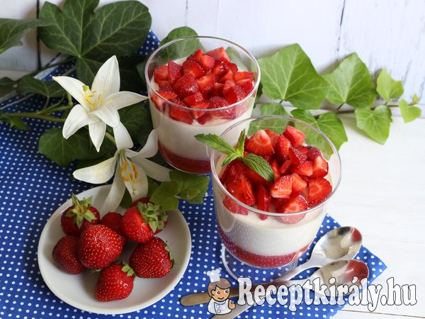 Epres panna cotta 1