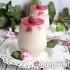 Málnás panna cotta