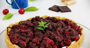 Mascarponés-cseresznyés torta